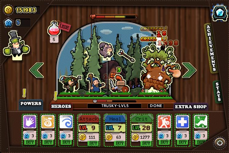 Tap Heroes - Idle Loot Clicker