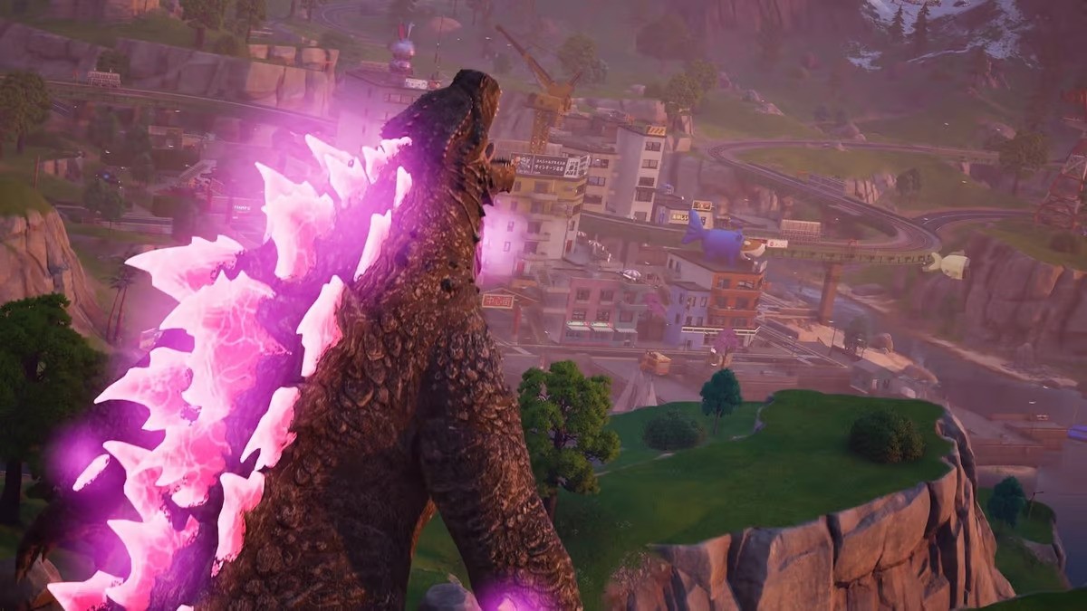 Fortnite的所有哥斯拉門戶網站