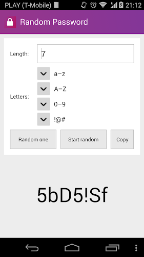 Random Password