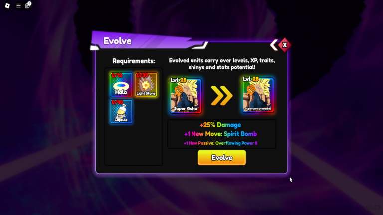 Guia de Evolução Reborn Reborn - Personagens, Materiais e MAIS