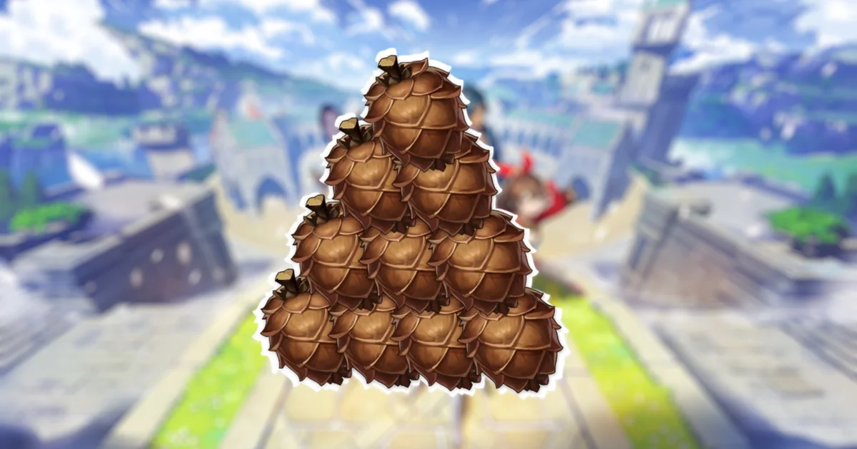 Where to find pinecones in Genshin Impact