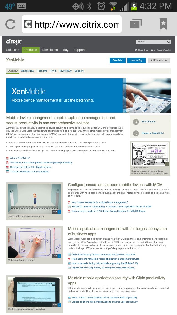 CXM Web