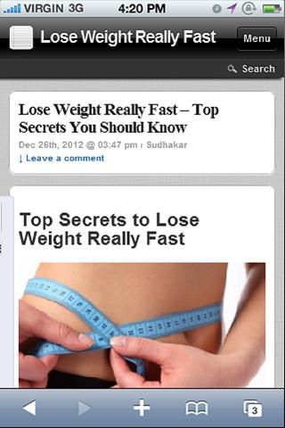 Lose Weight Really Fast Guide