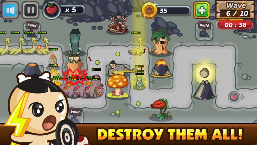Dino Assault Tower Defense
