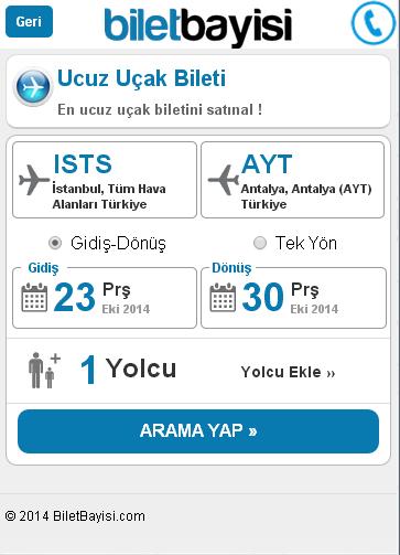 ANADOLUJET - BiletBayisi.com