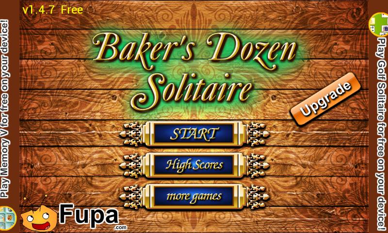 Baker's Dozen Solitaire