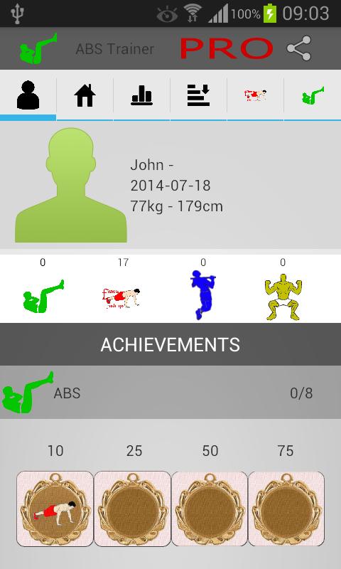 ABS - Personal trainer Sit-ups