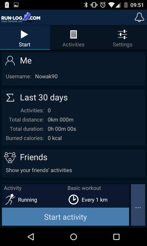 Running tracker - Run-log.com