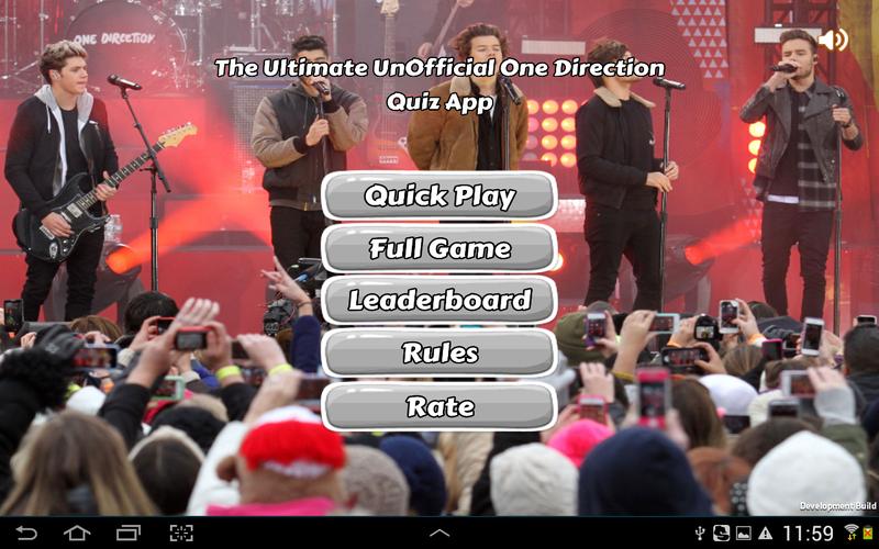 Ultimate 1D Quiz
