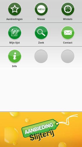 Aanbieding Slijterij