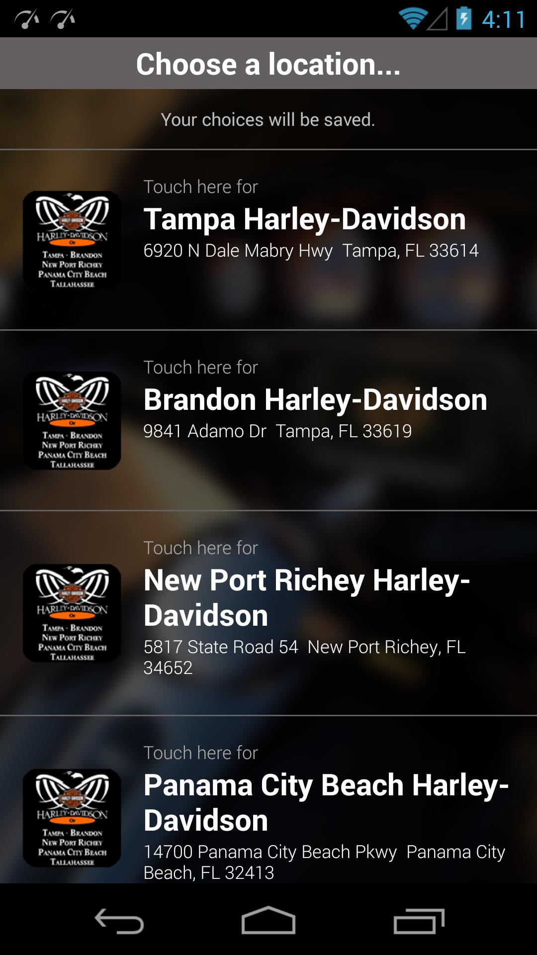 HD Florida DealerApp