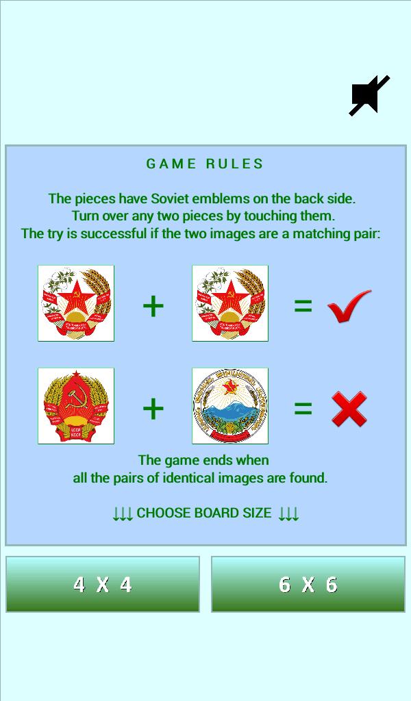 Memory Game - Soviet Edition