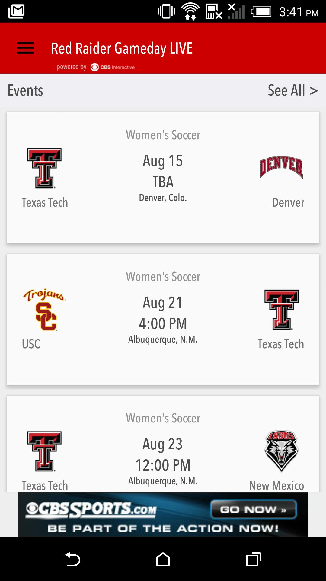 Red Raider Gameday LIVE