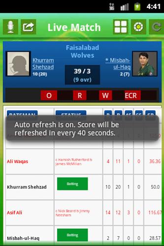 Cricket Live Score App - News