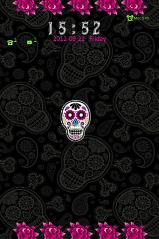 Skulls n Roses Theme Go Locker