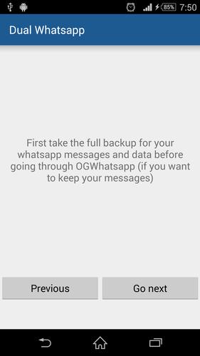 Dual Whatsap In Single Phone