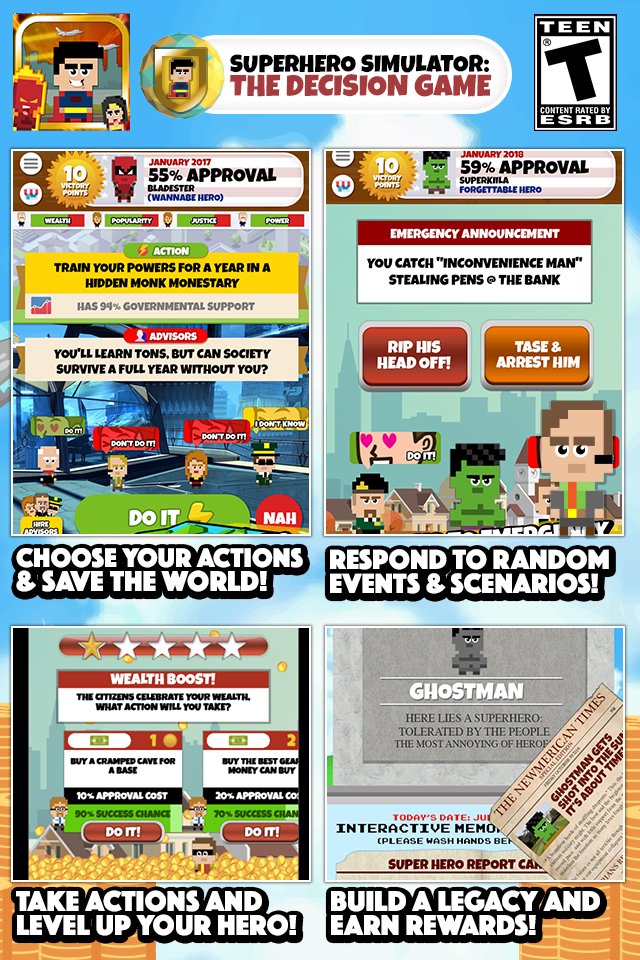 Superhero Simulator Game