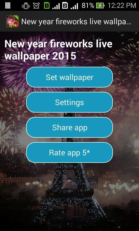 Fireworks live wallpaper 2016