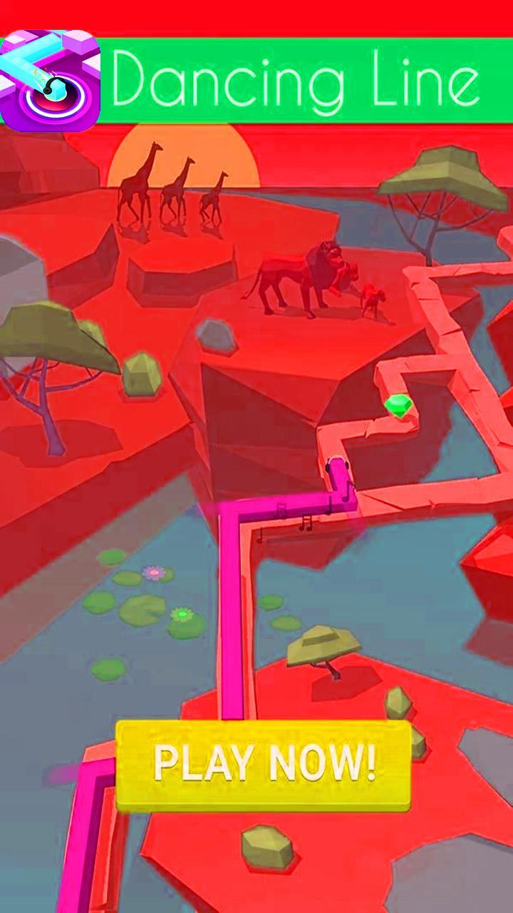 Bricks Dance Line: tap twist tiles Music