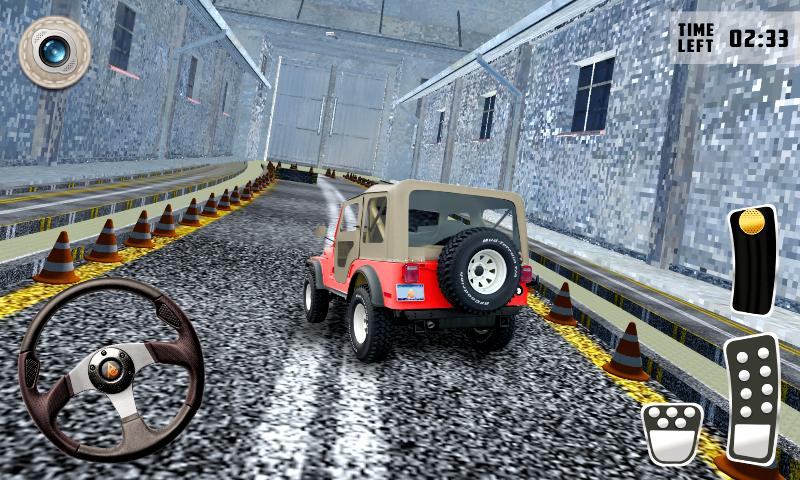 4x4 City Jeep Parking Racer : Advance Parking jeep
