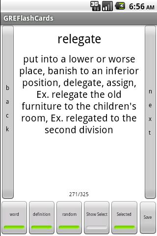 GRE Vocabulary FlashCards Free