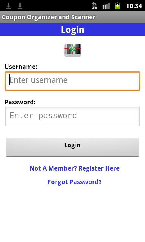 Coupon Organizer and Scanner