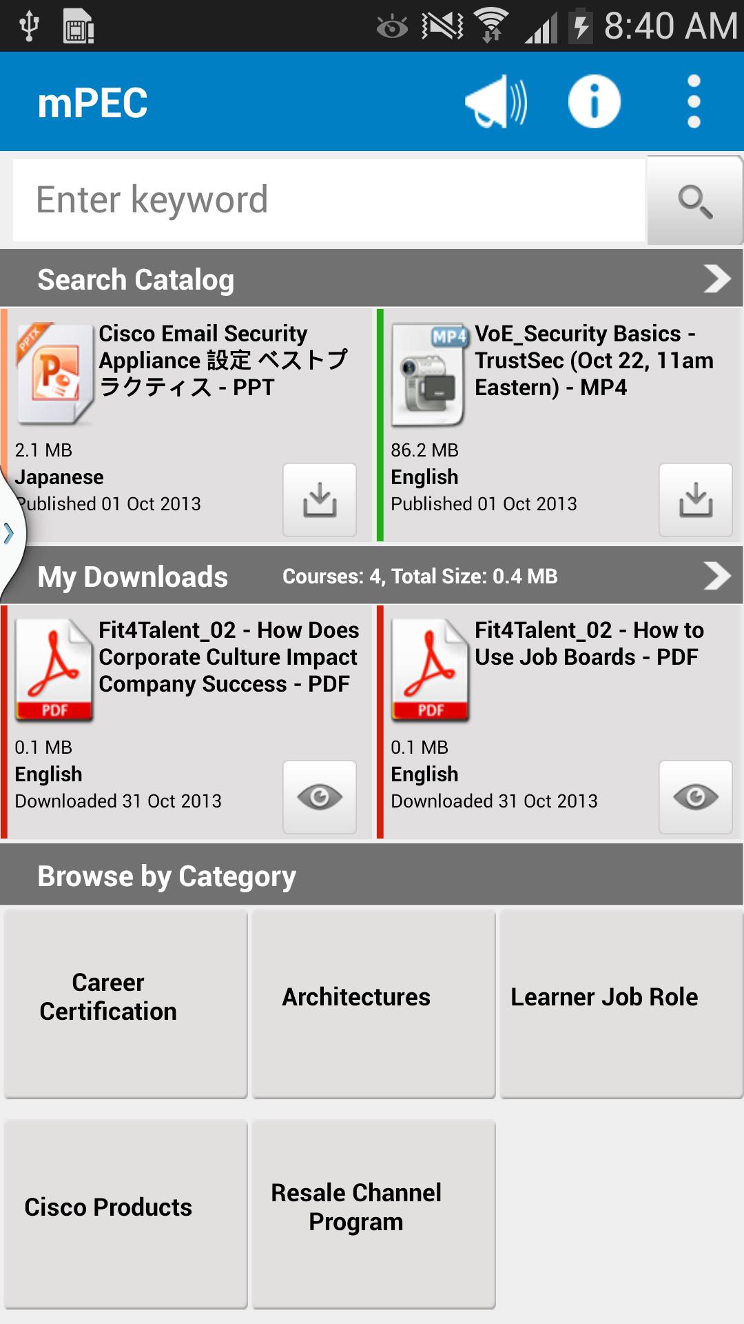 Cisco Partner Education - mPEC