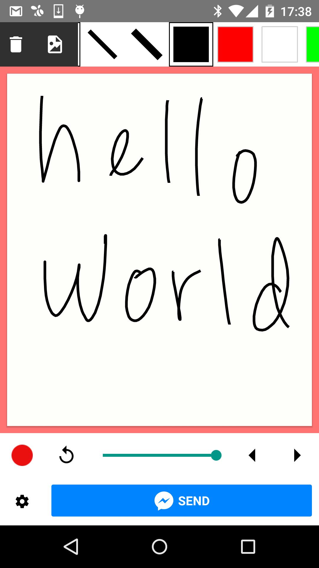 Strokes for Messenger