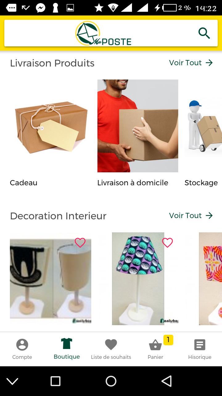 MaPoste, Service de livraison rapide