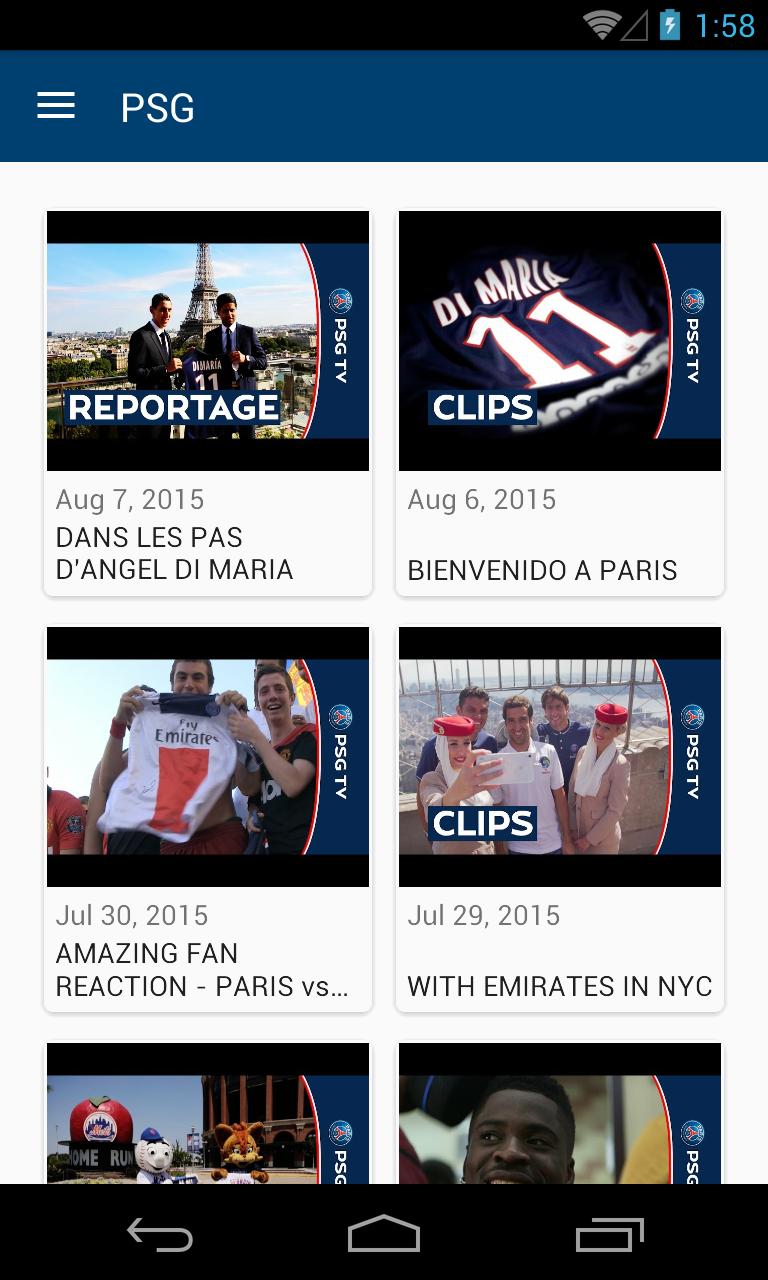 PSG Fan App