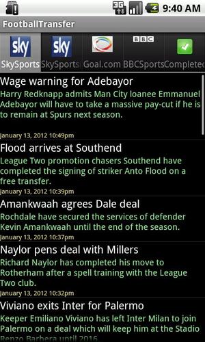 Football Transfer News