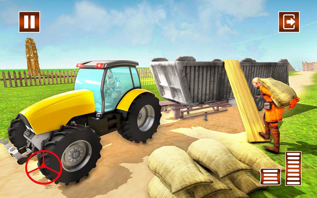 Real Farming Tractor Driving Simulator
