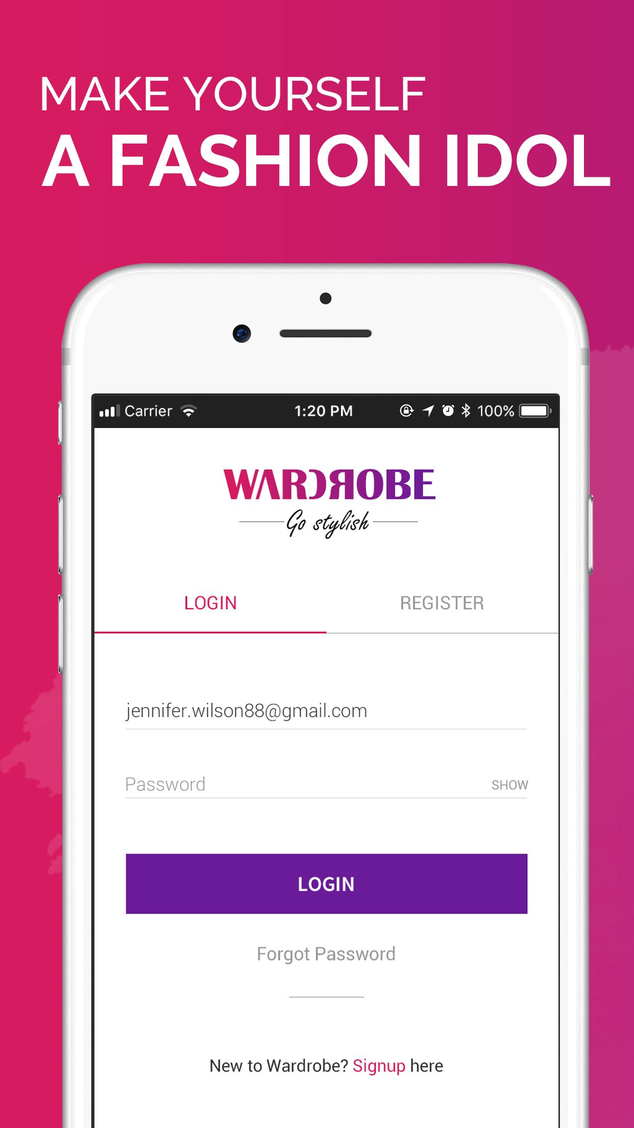 What's in my Closet / Wardrobe App