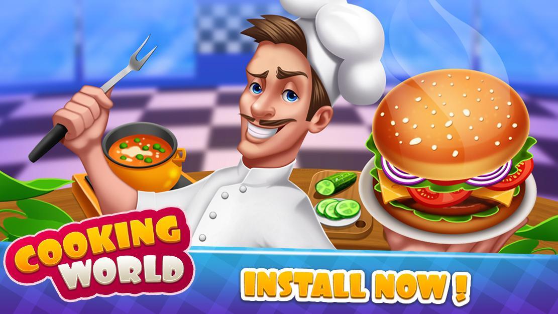 Cooking World - Food Fever & Restaurant Craze