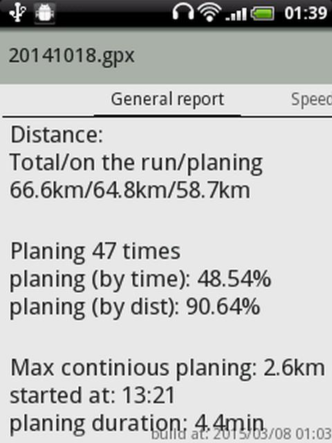 Windsurf Track Analyzer lite
