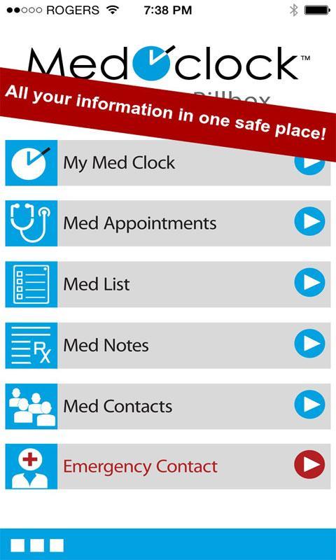 MedOClock FREE Pill Reminder
