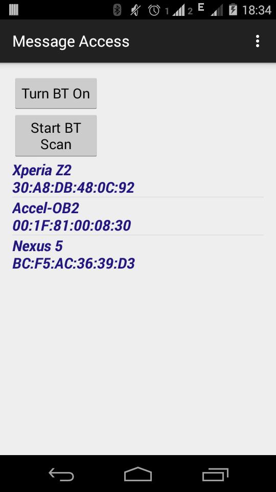 Bluetooth ReadMySMS