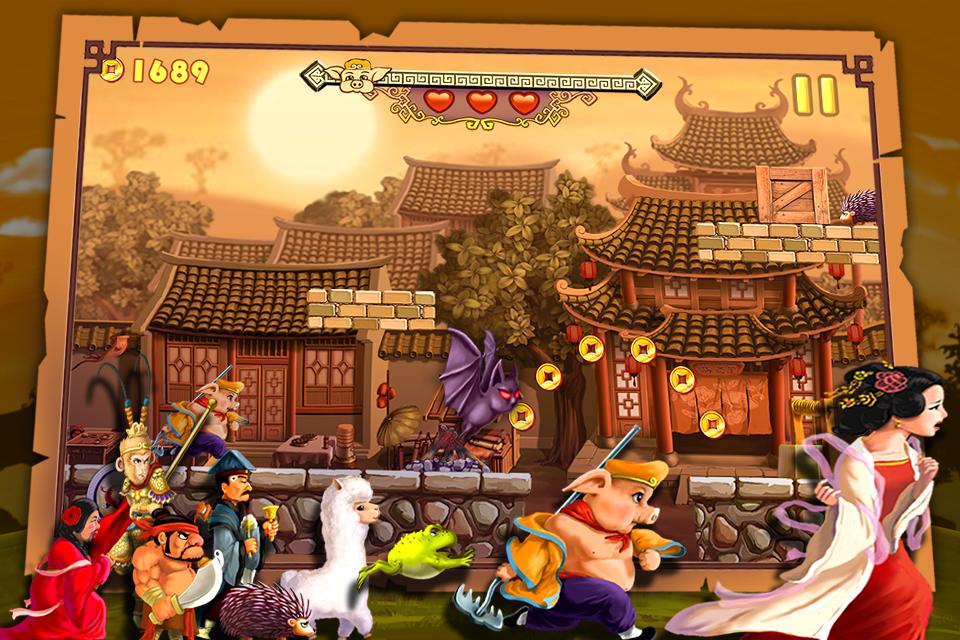 Temple Run:Pigsy? Darling!