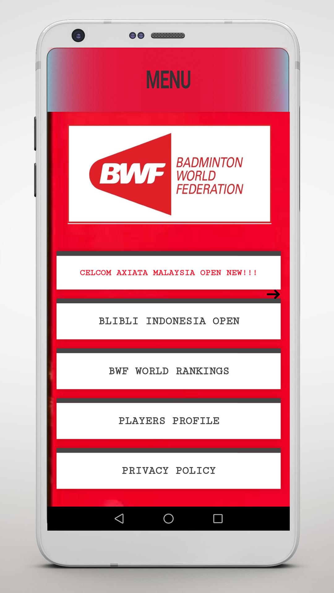 BWF WORLD TOUR 2018