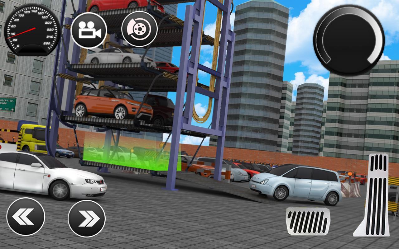 Real Smart Car Parking Crane