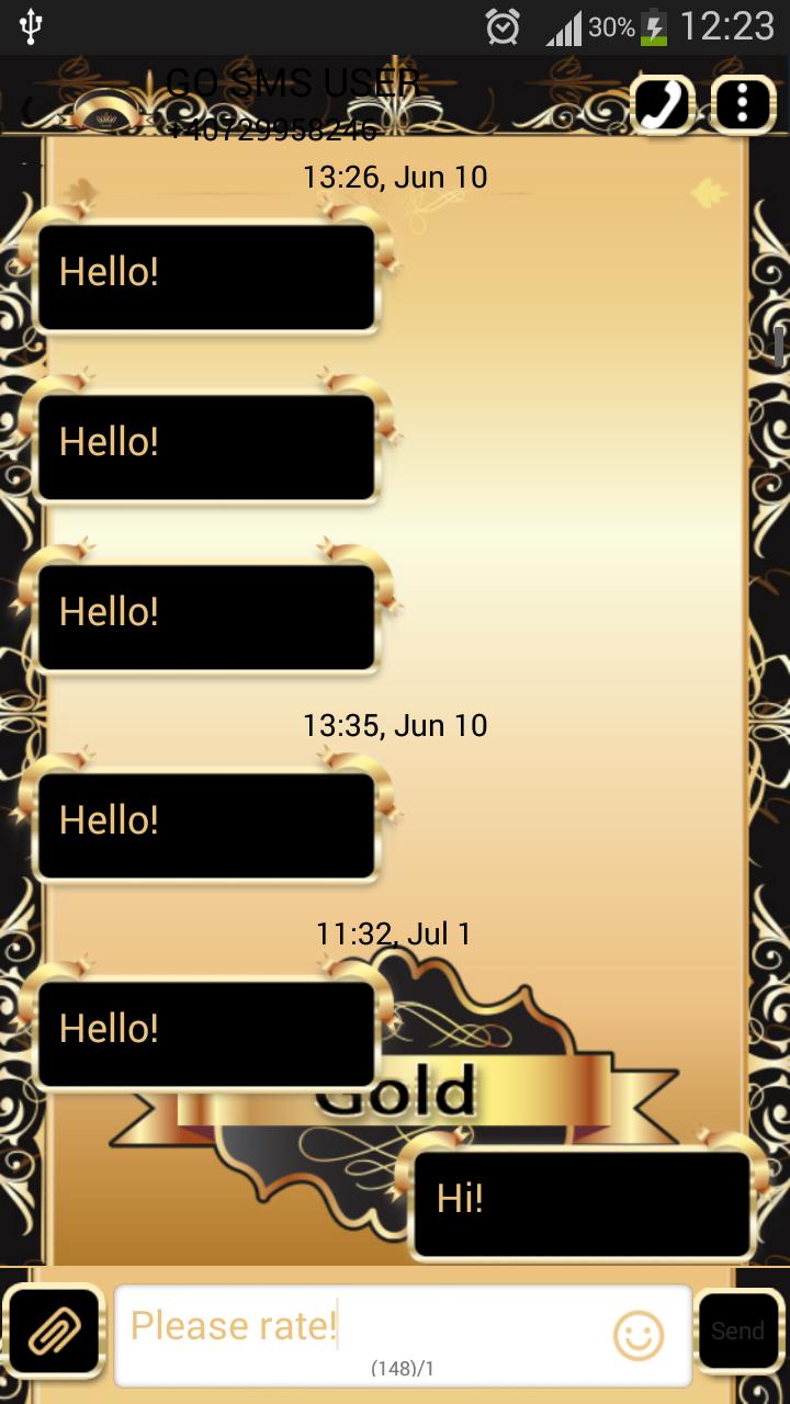 GO SMS Gold