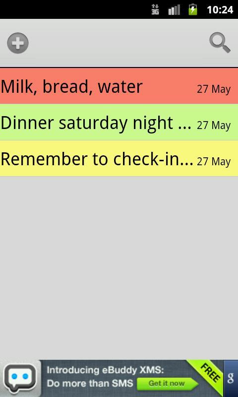 Personal Notes
