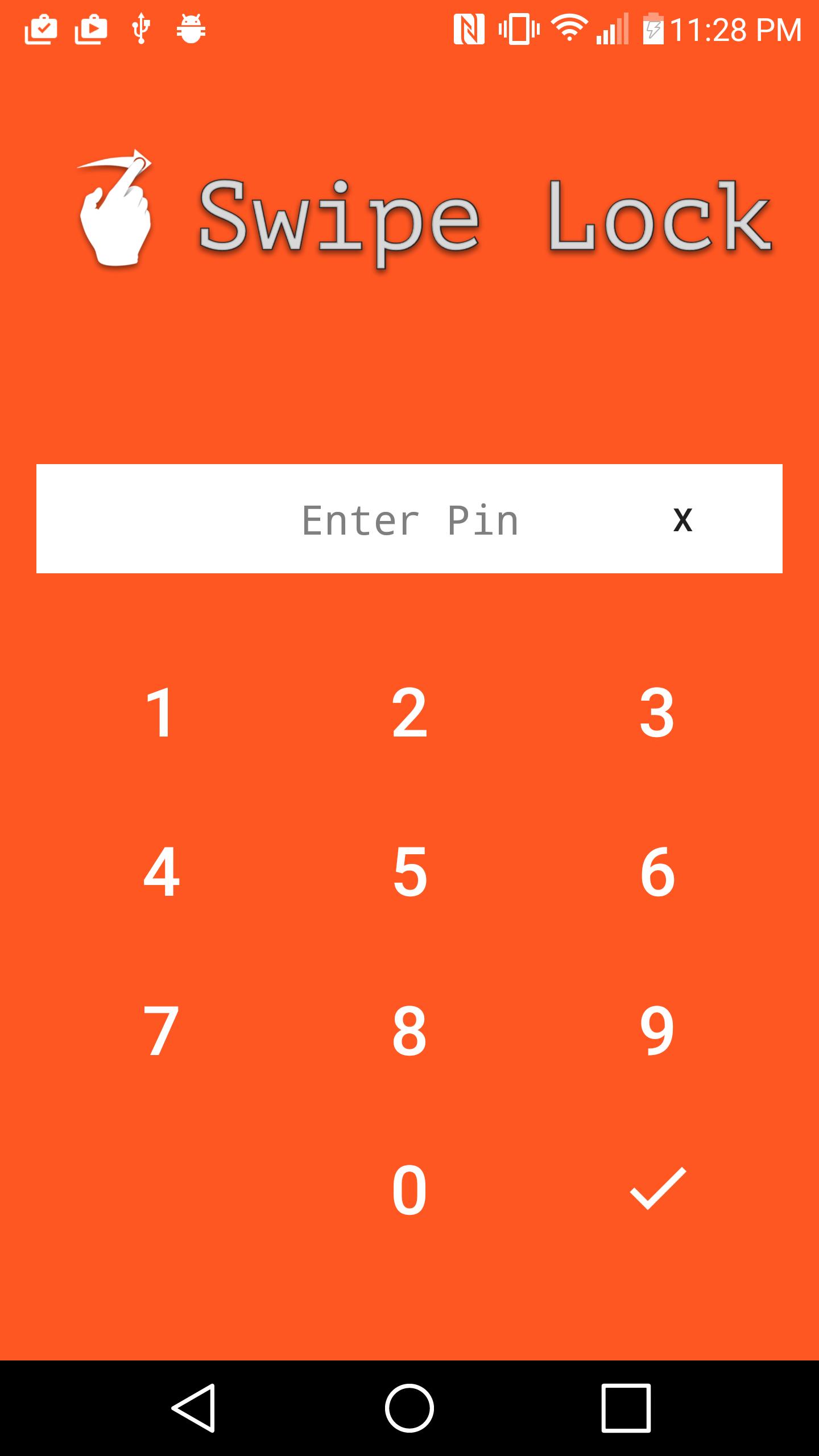 Swipe Lock