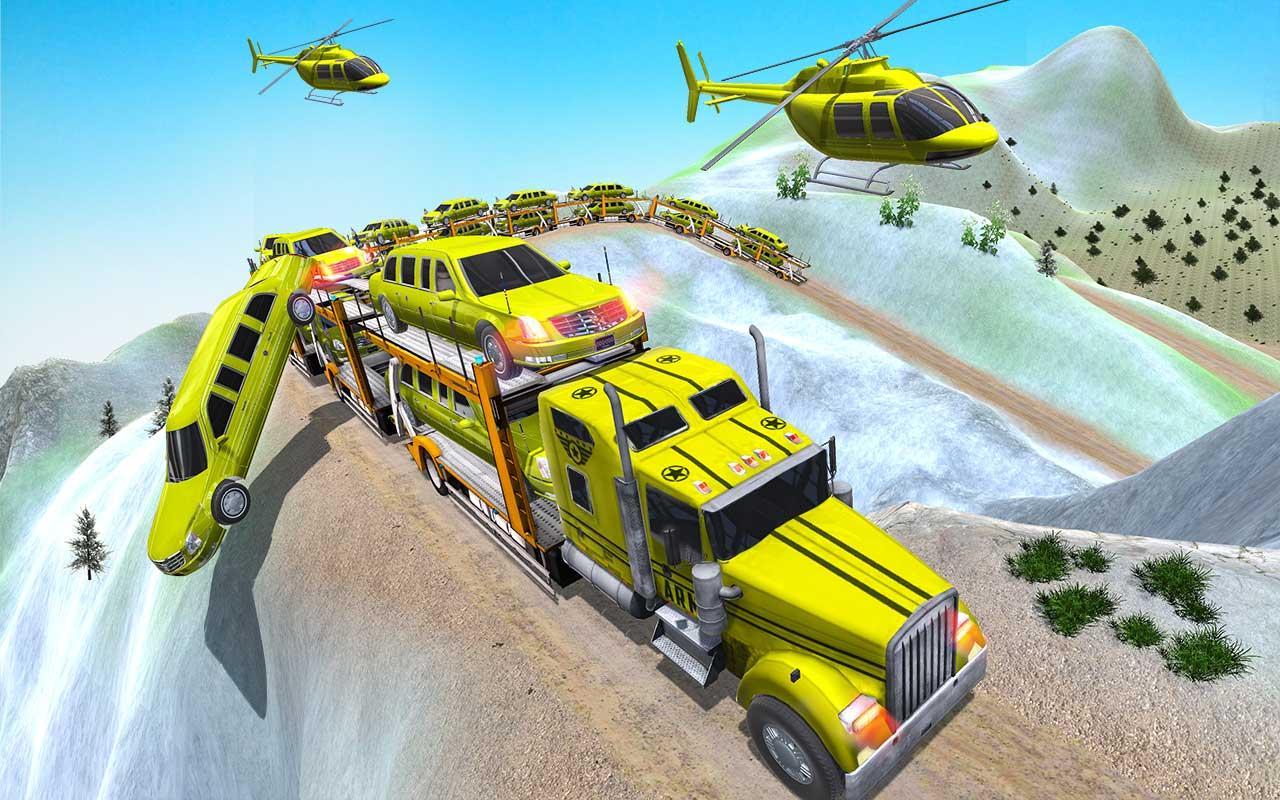 US Army Transporter Truck: Car Driving Games