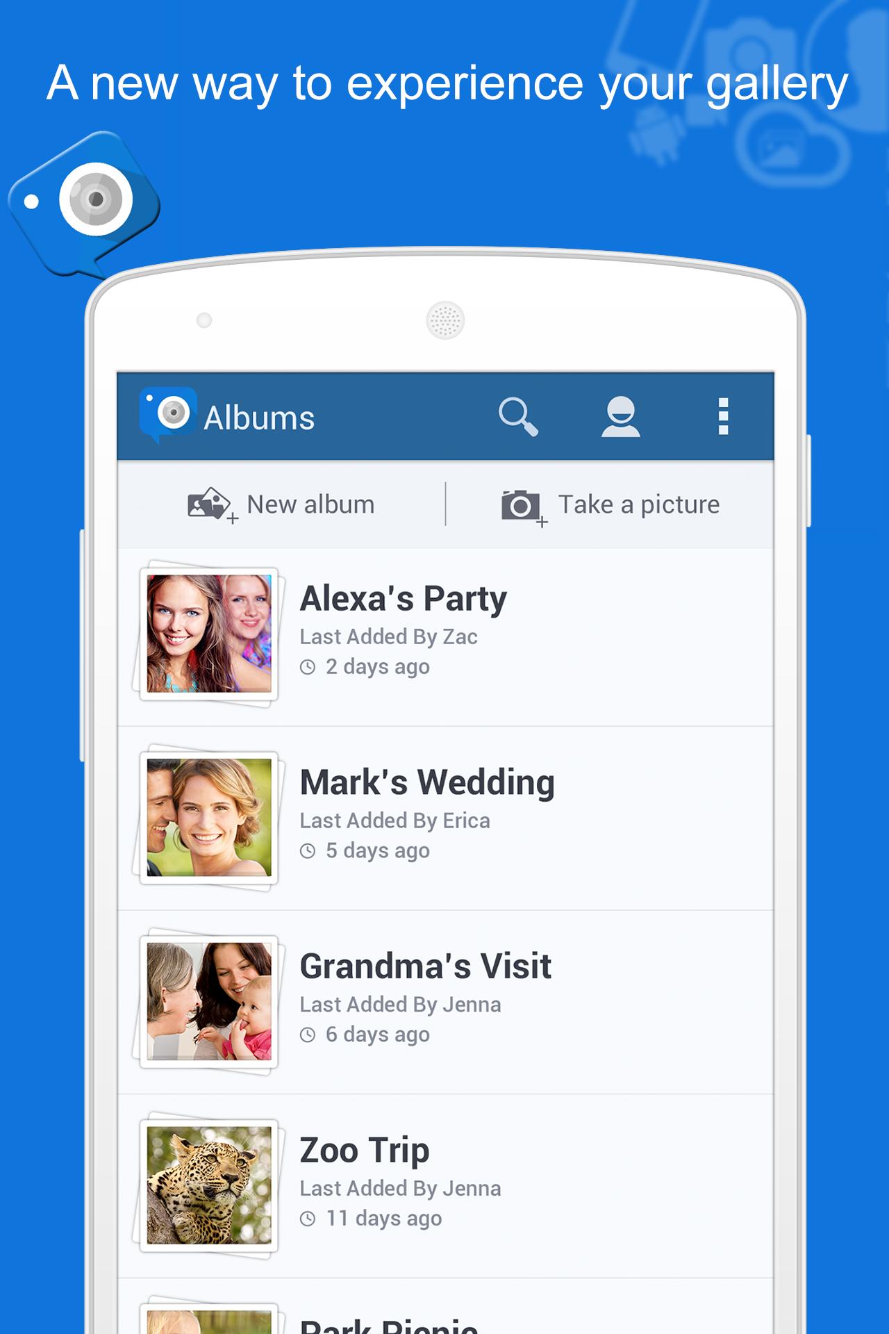 Glance - Group photo sharing