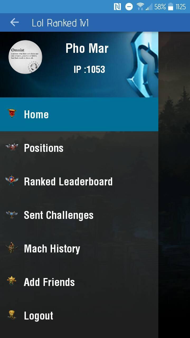 QUIZ for LoL 1v1